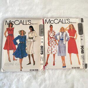 2 McCall's Sewing Patterns